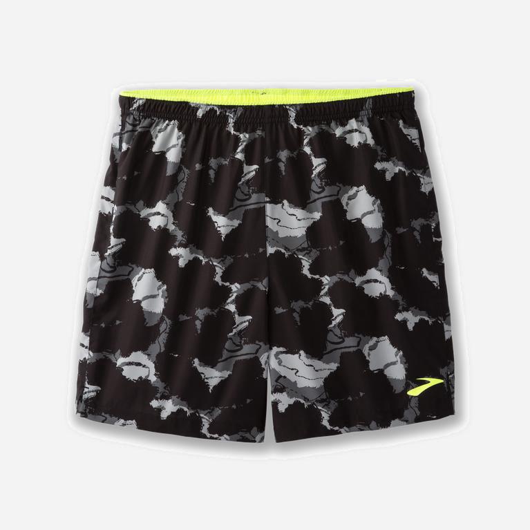 Brooks Go-To 7 Löparshorts Herr 540269-USC Svarta/Camo